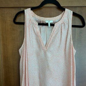Joie Sleeveless Silk V-Neck Blouse
